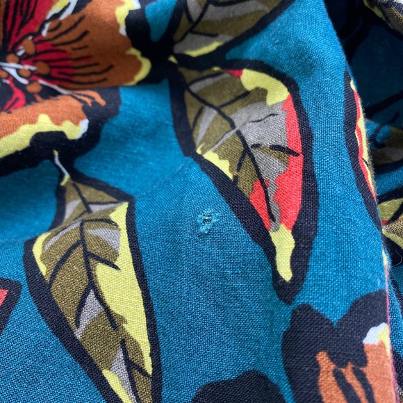 LOFT Petites Ann Taylor Paradise Halter Maxi Dress Tropical Floral Size SP Boho - Picture 9 of 11